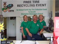Tire Recycling Event 2011